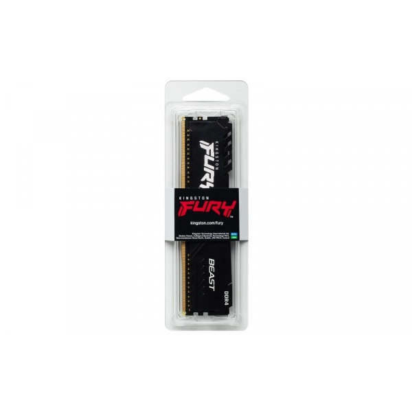Pamięć DDR4 Kingston Fury Beast 16GB (1x16GB) 3733MHz CL19 1,35V 1Gx8 czarna-26690694