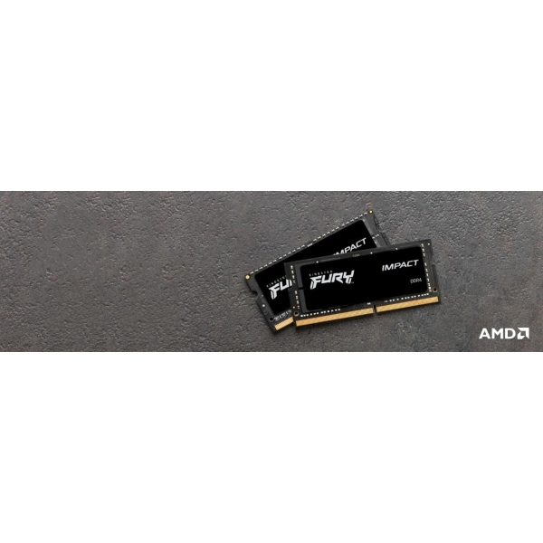 Pamięć SODIMM DDR4 Kingston Fury Impact 16GB (1x16GB) 2666MHz CL16 1,2V-26691280