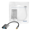 Adapter USB-C do VGA, 1080p, aluminiowy 0.15m-26725109