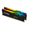 Pamięć DDR5 Kingston Fury Beast RGB 32GB (2x16GB) 6000MHz CL40 1,35V Black