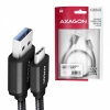 BUCM3-AM20AB Kabel USB-C - USB-A 3.2 Gen 1, 2m, 3A, ALU, oplot, czarny-26782053
