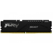 Pamięć DDR5 Kingston Fury Beast 16GB (1x16GB) 5200MHz CL40 1,25V Czarna