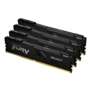 Pamięć DDR4 Kingston Fury Beast 32GB (4x8GB) 3600MHz CL17 1,35V czarna