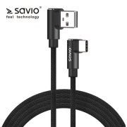 Kabel z dwustronnym złączem USB CL-164 SAVIO 2m