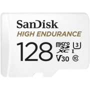 Karta pamięci MicroSDXC SanDisk High Endurance 128GB 100/40 MB/s A1 Class 10 V30 UHS-I U3 + adapter
