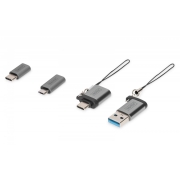 Zestaw adapterów USB Premium - 4 częściowy
