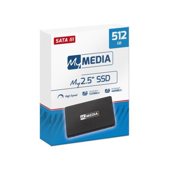 My Media Dysk SSD wewnętrzny 512GB 2,5'' Sata III Czarny-26713534
