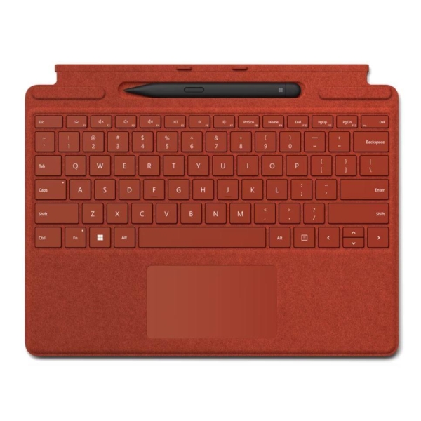 Klawiatura Surface Pro Keyboard Pen2 Czerwona Bndl 8X6-00027 PL