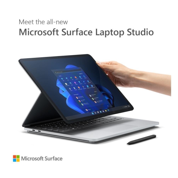 Surface Laptop Studio Win10Pro i7-11370H/32GB/2TB/RTXA2000 4GB/14.4 cala Commercial Platinum AIK-0034-26721231