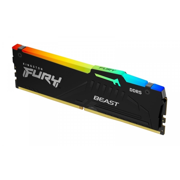 Pamięć DDR5 Kingston Fury Beast RGB 32GB (2x16GB) 6000MHz CL40 1,35V Black-26742980
