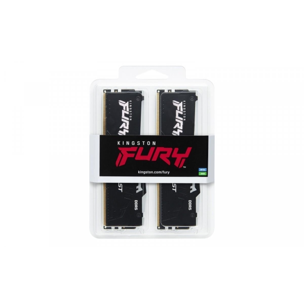 Pamięć DDR5 Kingston Fury Beast RGB 32GB (2x16GB) 5600MHz CL36 1,25V Expo Black-26771075