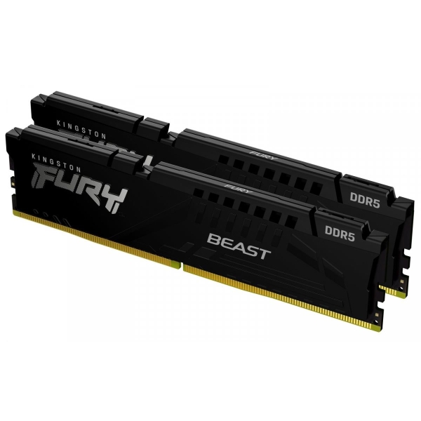 Pamięć DDR5 Kingston Fury Beast 32GB (2x16GB) 6000MHz CL36 1,35V Expo Black