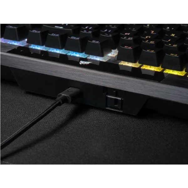 Klawiatura przewodowa K70 RGB Pro Black PBT Keycaps-26786860