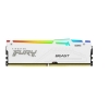 Pamięć DDR5 Kingston Fury Beast RGB 32GB (2x16GB) 5600MHz CL36 1,25V White-26811102