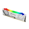 Pamięć DDR5 Kingston Fury Renegade RGB 32GB (1x32GB) 6000MHz CL32 1,35V White-26811159