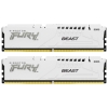 Pamięć DDR5 Kingston Fury Beast 64GB (2x32GB) 6000MHz CL40 1,35V White XMP