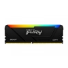 Pamięć DDR4 Kingston Fury Beast RGB 32GB (1x32GB) 3600MHz CL18 1,35V czarna