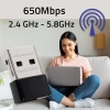 Adapter Qoltec Wi-Fi USB ultraszybki, bezprzewodowy mini | standard AC | 650Mbps-26872563