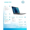 Notebook Latitude 7440 Win11Pro i5-1335U/16GB/512GB SSD/14.0 FHD/+/Intel Iris Xe/FgrPr & SmtCd/FHD Cam/Mic/WLAN + BT/Bac
