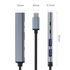 Hub Qoltec adapter USB-C 3.1 5w1 | USB-C PD | USB-C | 2x USB 2.0 | USB 3.0-26879339