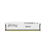 Pamięć DDR5 Kingston Fury Beast 16GB (1x16GB) 5200MHz CL40 1,25V White XMP