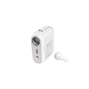 Słuchawki bezprzewodowe  S28 Pop Digital Series - Bluetooth V5.3 TWS z etui ładującym z funkcją projektora Białe