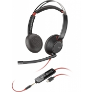 Słuchawki Blackwire 5220 ST USB-C 3.5mm Plug USB-C/A Adapter 8X231AA