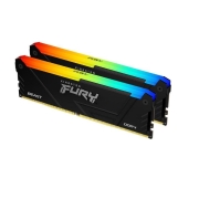 Pamięć DDR4 Kingston Fury Beast RGB 16GB (2x8GB) 3200MHz CL16 1,35V czarna