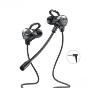 Słuchawki przewodowe gamingowe ET-Y30 ET Series -  jack 3.5mm Czarne