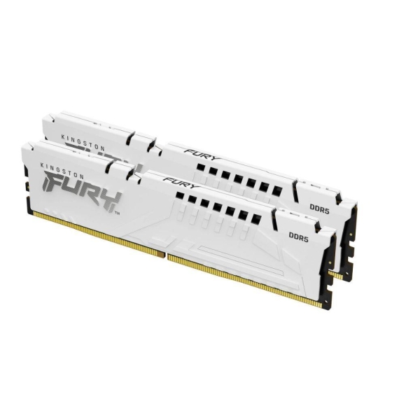 Pamięć DDR5 Kingston Fury Beast 32GB (2x16GB) 5200MHz CL36 1,25V White EXPO