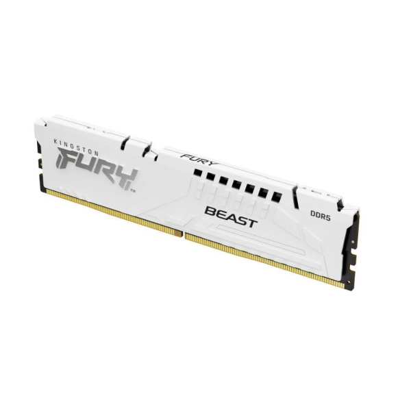 Pamięć DDR5 Kingston Fury Beast 32GB (2x16GB) 5200MHz CL36 1,25V White EXPO-26811088