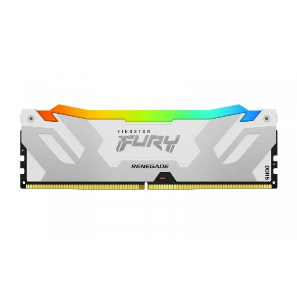 Pamięć DDR5 Kingston Fury Renegade RGB 16GB (1x16GB) 6400MHz CL32 1,4V White