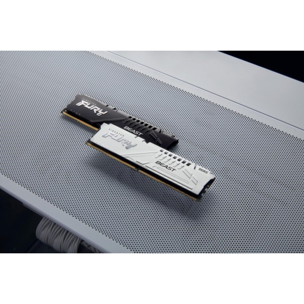 Pamięć DDR5 Kingston Fury Beast 32GB (1x32GB) 6000MHz CL40 1,35V White XMP-26811261