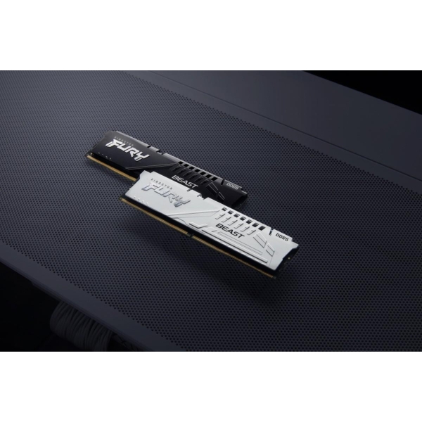 Pamięć DDR5 Kingston Fury Beast 32GB (1x32GB) 6000MHz CL40 1,35V White XMP-26811269