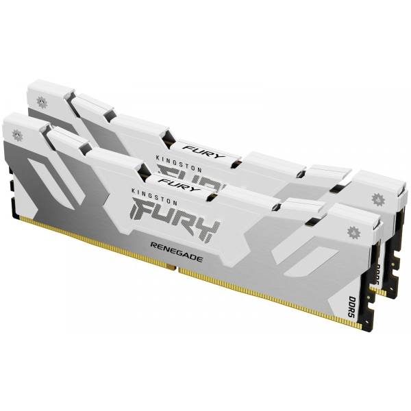 Pamięć DDR5 Kingston Fury Renegade 32GB (2x16GB) 6400MHz CL32 1,4V White