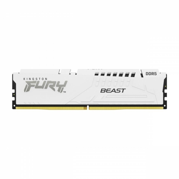 Pamięć DDR5 Kingston Fury Beast 64GB (2x32GB) 6000MHz CL40 1,35V White XMP-26811395