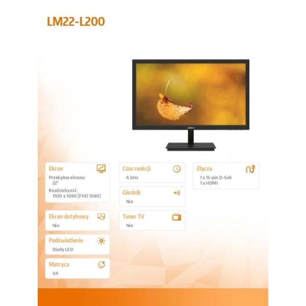 Monitor LCD 22 cale LM22-L200-26815128