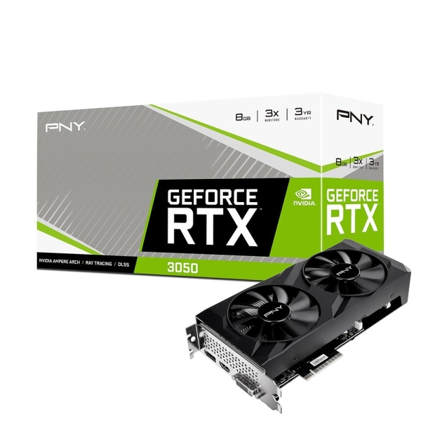 Karta graficzna GeForce RTX 3050 8GB Verto Dual Fan Edition