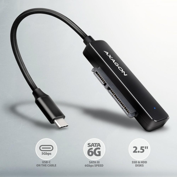 ADSA-FP2C Adapter USB-C 5Gbps SATA 6G 2.5