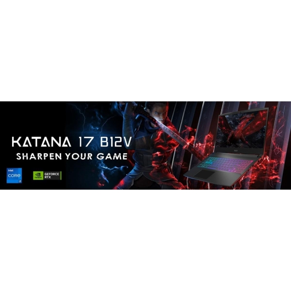 Notebook Katana 17 B12VFK-634XPL nOS/i7-12650H/16GB/1TB/RTX4060/17.3-26826087