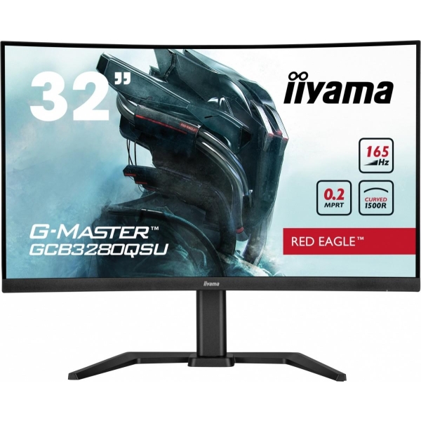 Monitor G-Master 31.5 cala GCB3280QSU-B1 VA,QHD,165Hz,1500R,0.2ms,2xHDMI,2xDP