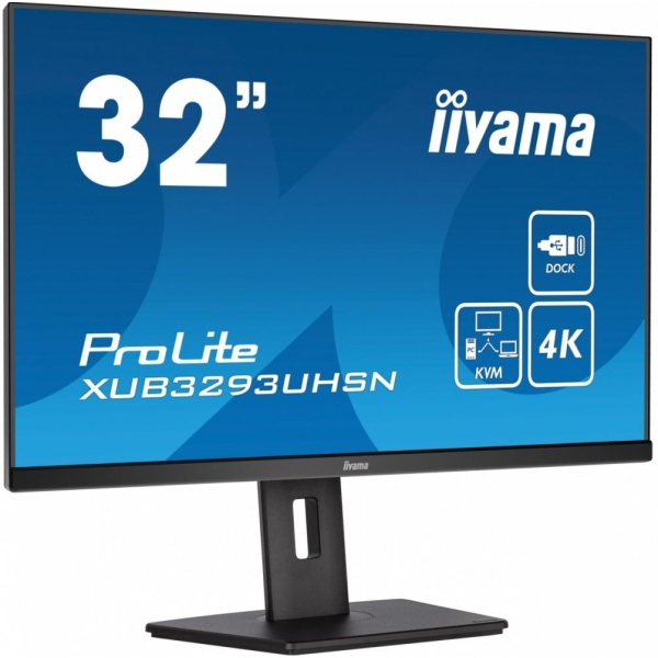 Monitor ProLite XUB3293UHSN 31.5 cala XUB3293UHSN-B5 IPS,4K,USB-C DOCK,KVM,SLIM,2x3W,RJ45-26826927