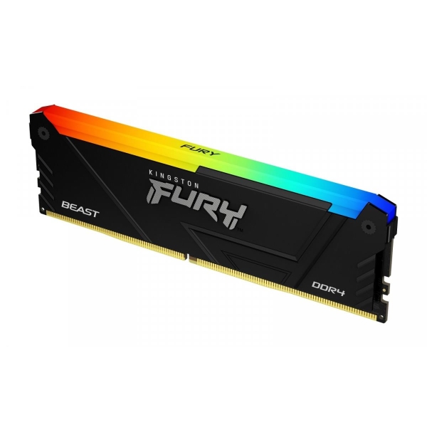 Pamięć DDR4 Kingston Fury Beast RGB 32GB (1x32GB) 3600MHz CL18 1,35V czarna-26862321