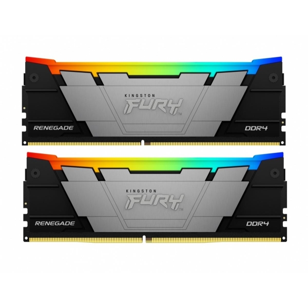 Pamięć DDR4 Kingston Fury Renegade RGB 64GB (2x32GB) 3200MHz CL16 1,35V czarna