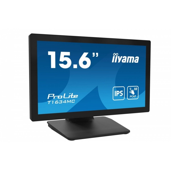 Monitor 15.6 cala T1634MC-B1S IPS,poj.10pkt.450cd,IP65,7H,VGA,HDMI,DP-26863083