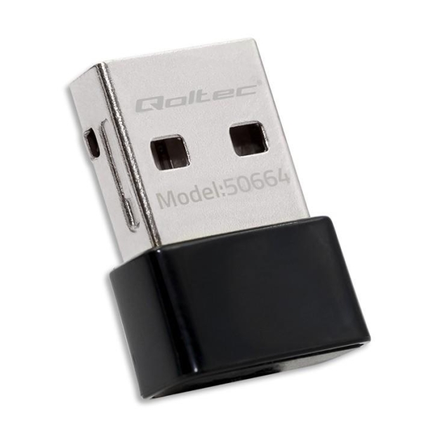 Adapter Qoltec Wi-Fi USB ultraszybki, bezprzewodowy mini | standard AC | 650Mbps-26872571