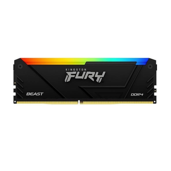 Pamięć DDR4 Kingston Fury Beast RGB 64GB (4x16GB) 3600MHz CL18 1,35V czarna-26880711