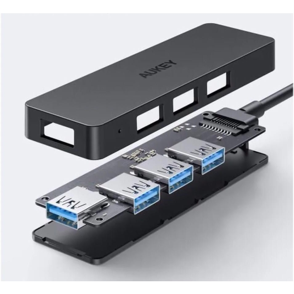AUKEY CB-H39 HUB USB-C SLIM 4XUSB 3.0 5GBPS-27050502