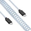 Kabel USB Akyga AK-USB-49 USB type C (m) / USB type C (m) Spiralny Aviator ver. 2.0 3m-27176437