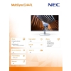 Monitor MultiSync E244FL 24 cale USB-C HDMI biały-27287143